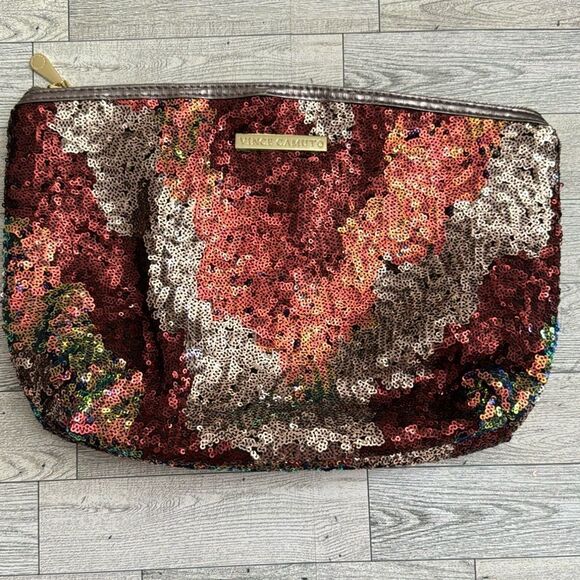 Vince Camuto Multicolor Sequin Clutch NWOT - Picture 1 of 6